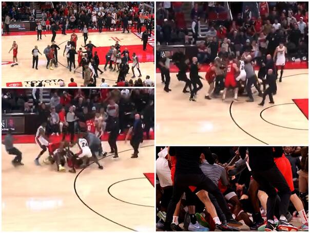 New mass brawl in the NBA, six suspensions at the Houston-Miami game