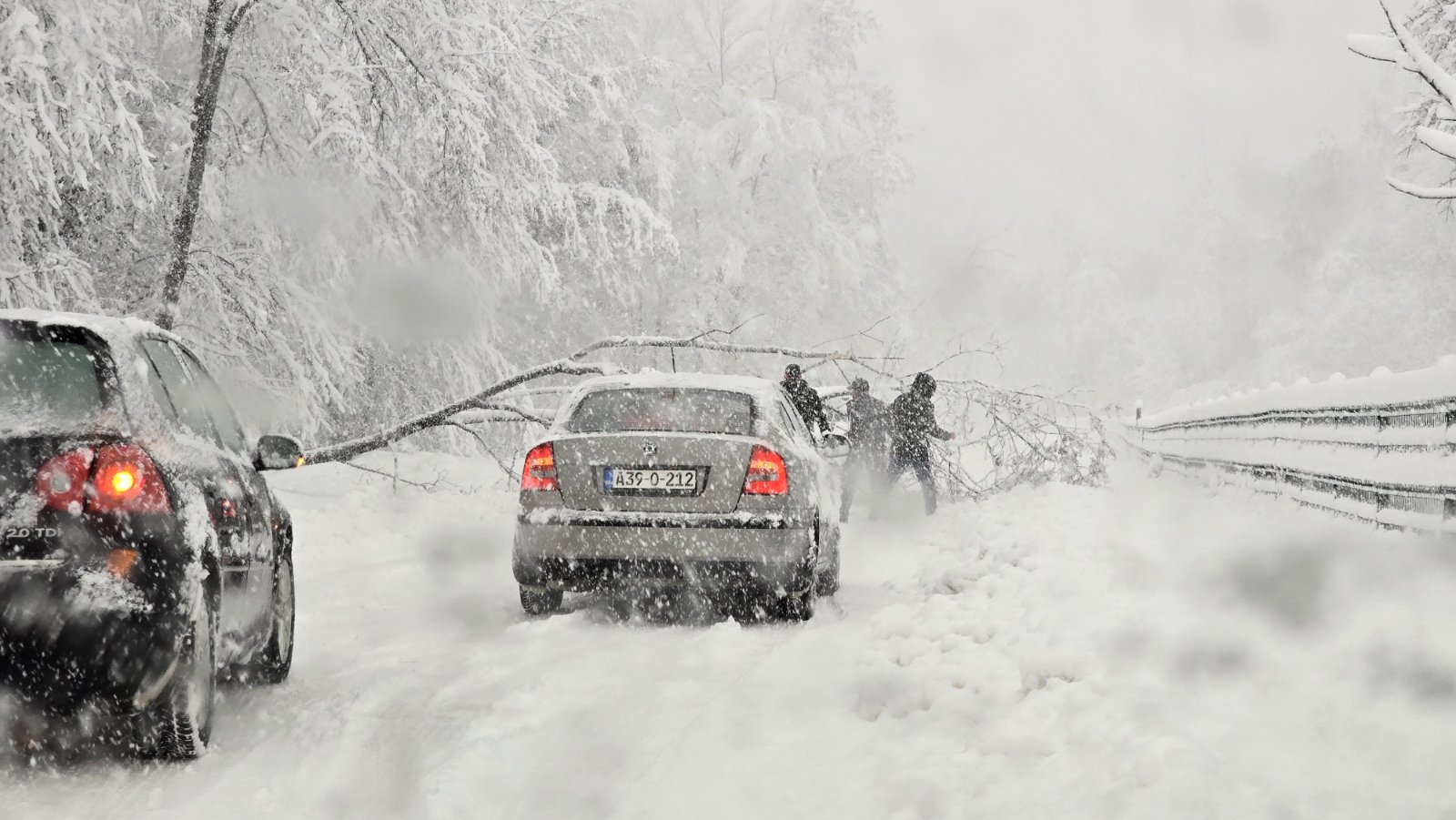 Heavy snowfall today: Orange warning issued in parts of Bosnia and Herzegovina