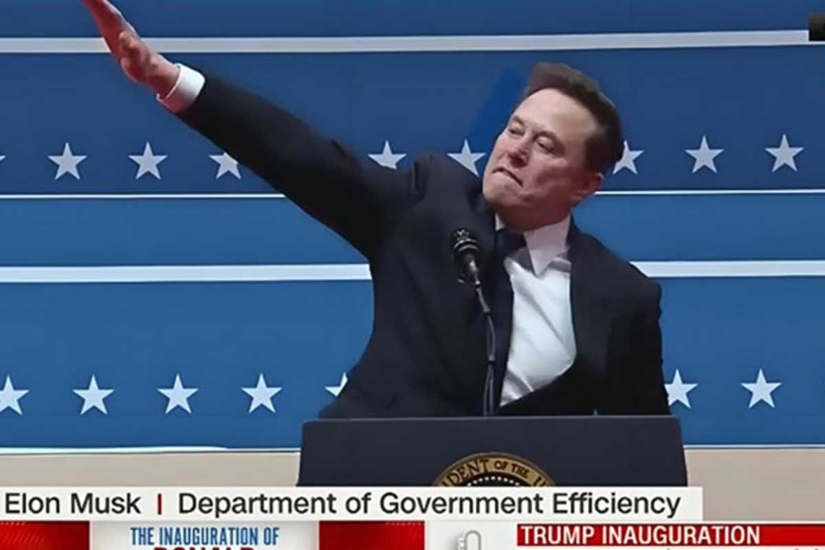 Did Musk perform a Nazi salute at the inauguration?