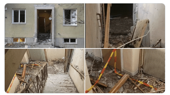 VIDEO / NEW SWEDEN: Due to gangs, they look like a war zone and record more explosions from the US