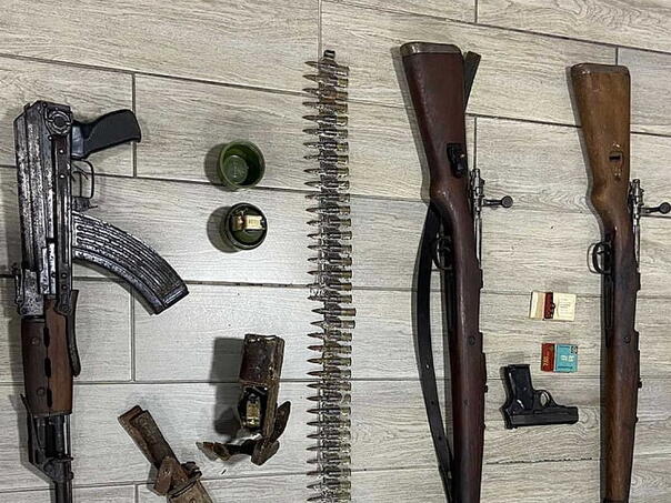 Action ‘Calibre’: Arrested for possession of weapons and ammunition