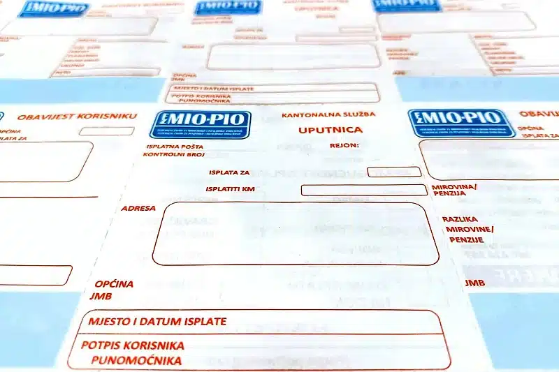Everyone who plans to retire in 2025 has deadlines and must complete (these) documents at the Institute for PIO FBiH