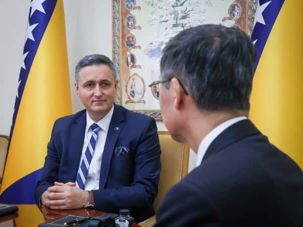 Bećirović: BiH is grateful to Japan for its selfless help and support