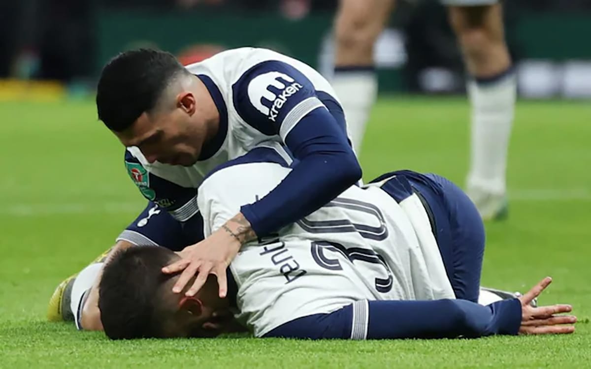 Incredible injury of a Tottenham player, watch the video