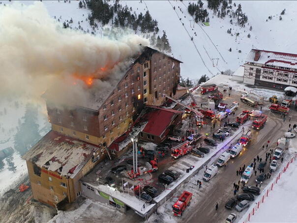 The number of dead in the hotel fire in Turkey rose to 76, nine people were detained