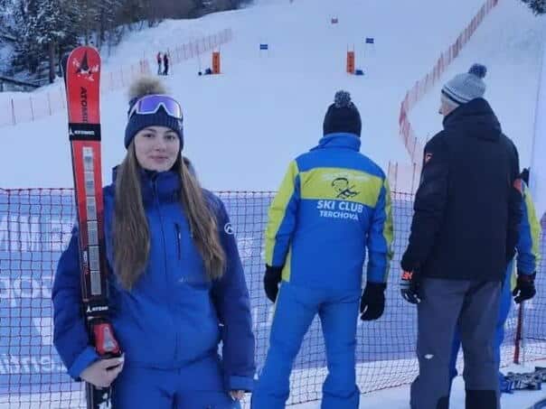 Dajra Duraković second in the giant slalom in the Slovak town of Vrtna