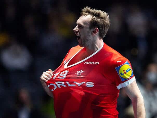 The Danes also swept the Germans: They scored as many as 40 goals
