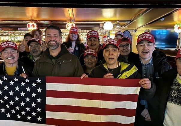 Danish media: Trump’s son hired homeless people to act as his supporters in Greenland