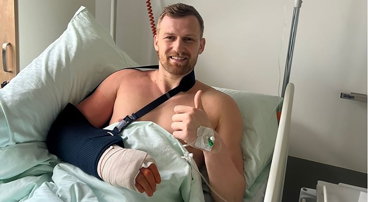 HRS: He is operated by a hero who plays with a broken fist for Croatia