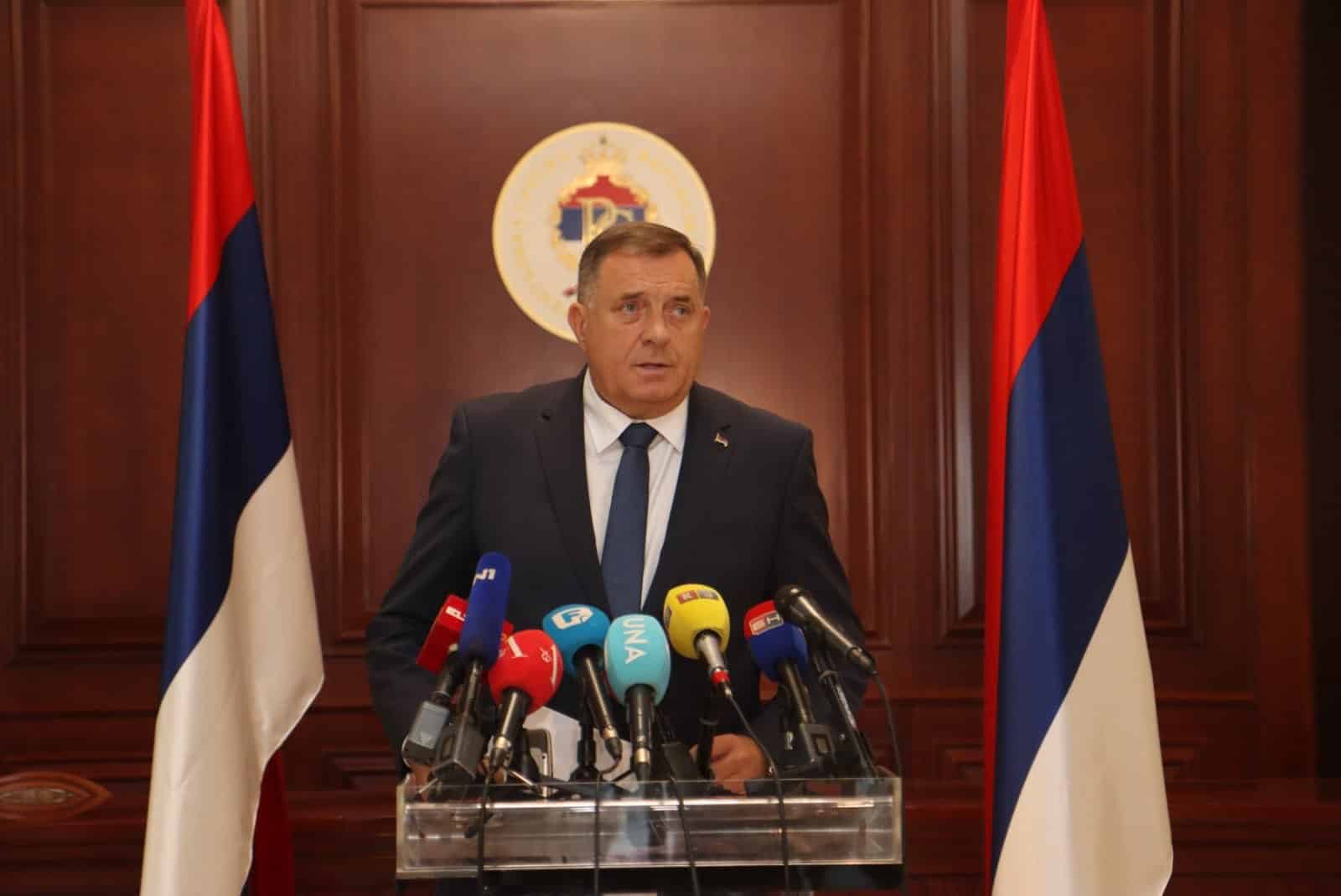 Dodik on Šmit’s move: If we allow such decisions to go unanswered, the question is whether they will consider us human at all