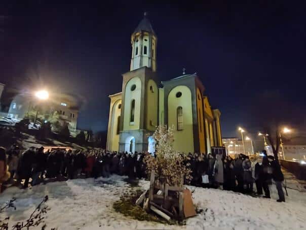 Photo: Christmas Eve was also celebrated in Zenica with the Holy Liturgy