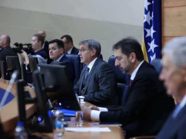 Emergency session of the House of Representatives of PSBiH on the removal of Konaković 5. February