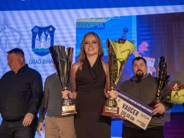Ivona Murk, the most successful athlete in Bihać for the year 2024