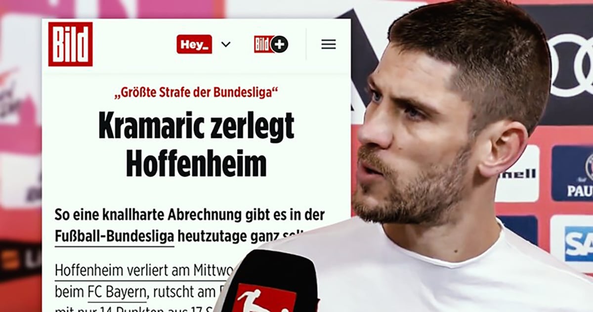 Bild: Furious Kramarić broke Hoffenheim down to simple factors