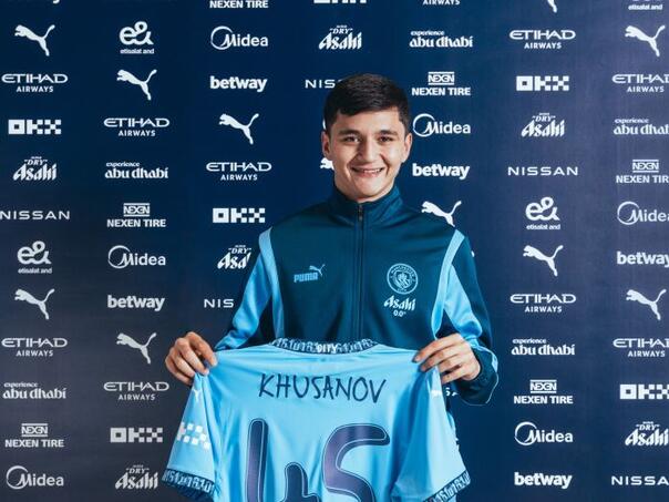 Manchester City brought the first player from Uzbekistan to the Premier League