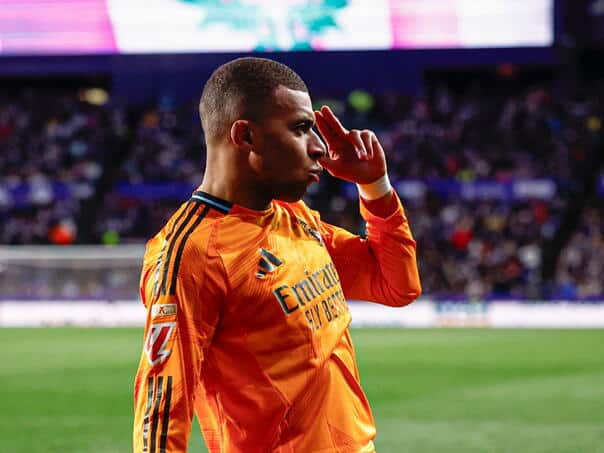 MbAppe scored the first hat-trick in Real Jersey