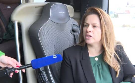 The mother of three children from Žepč has been behind the wheel of a bus for 24 years