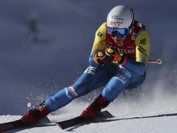 Muzaferia is driving the Super G in Austria today, here’s where to watch the race