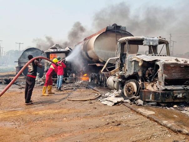 At least 70 people died in a tanker explosion in Nigeria