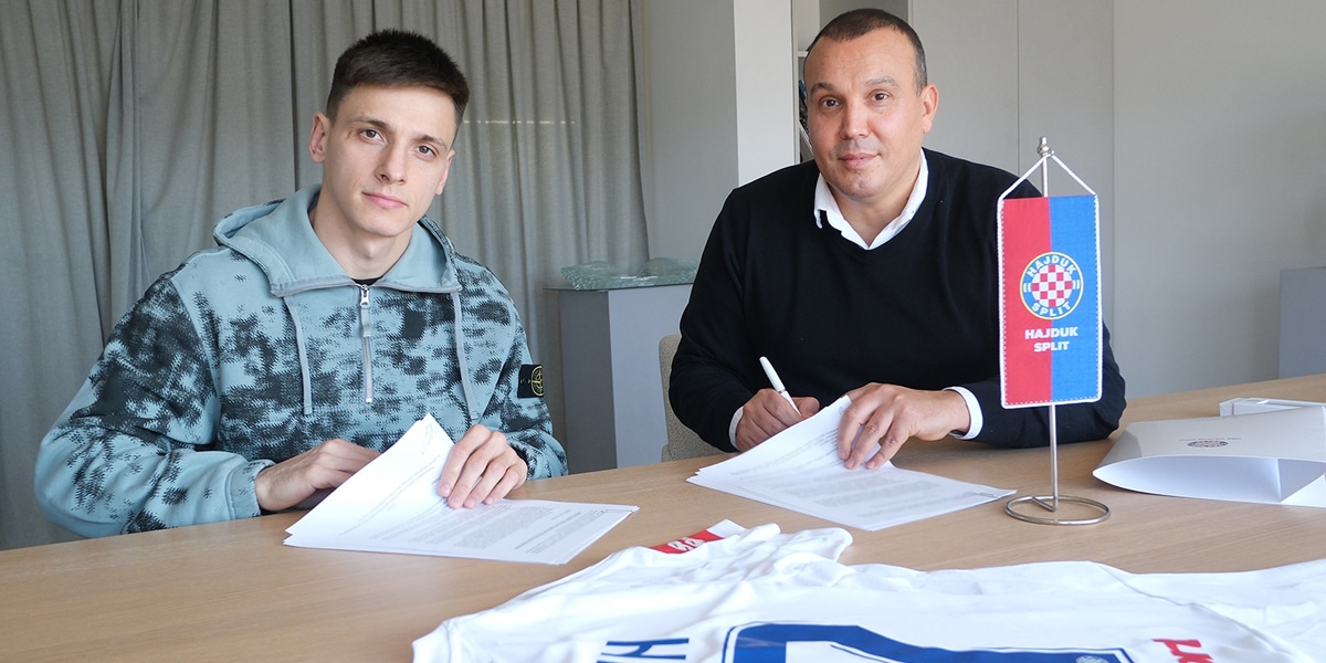 Official: Hajduk brought Ukrainian striker
