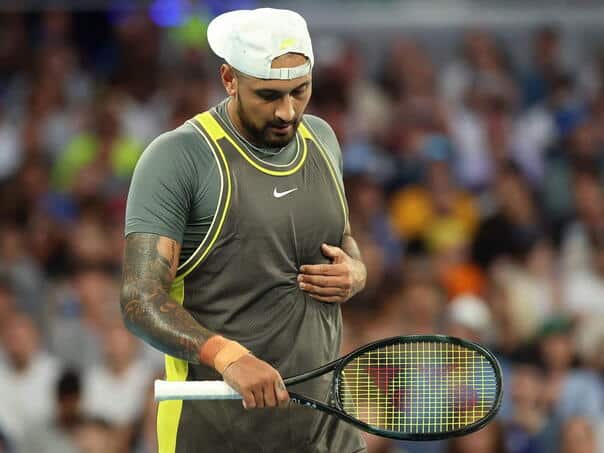 Nick Kyrgios eliminated at the start of the Australian Open