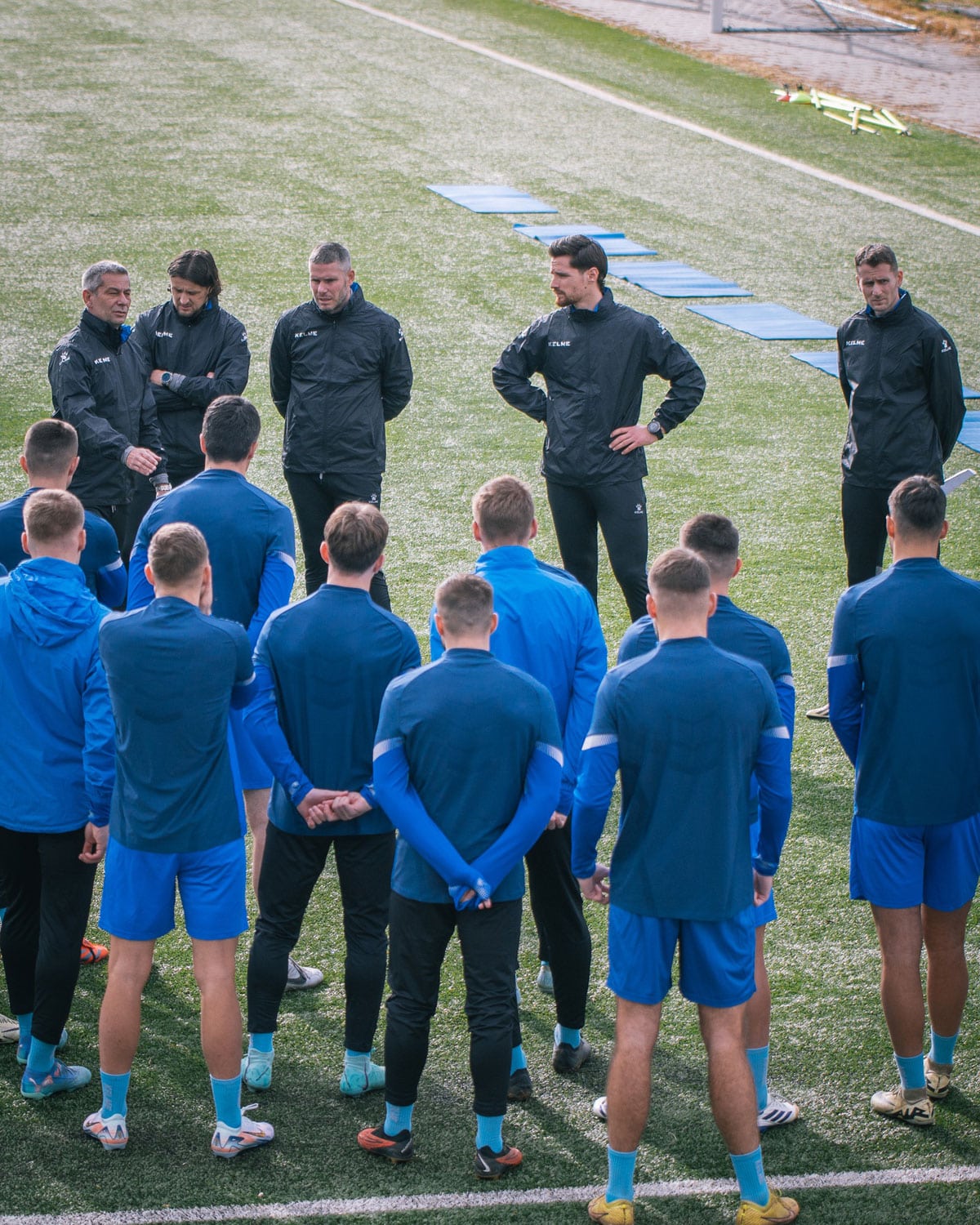 Coach Klafurić and the players of Široki started their preparations