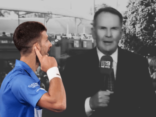 Djokovic spoke after the journalist’s apology