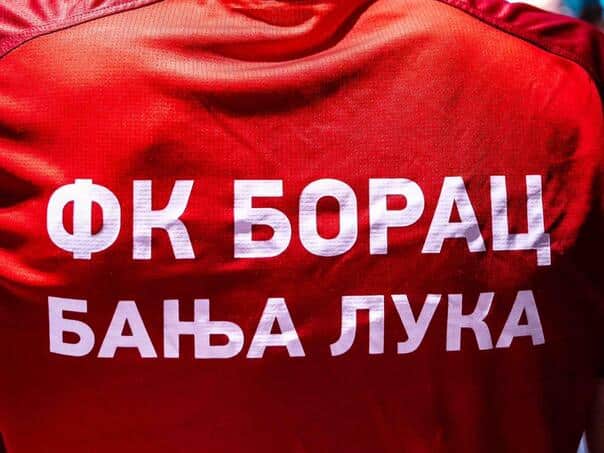 The accused man who stole the equipment with the inscription ‘Borac Banjaluka’