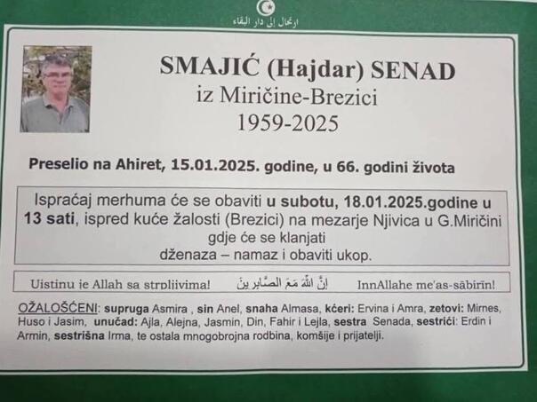 A man from Gračanica passed away: Beaten at a humanitarian dinner