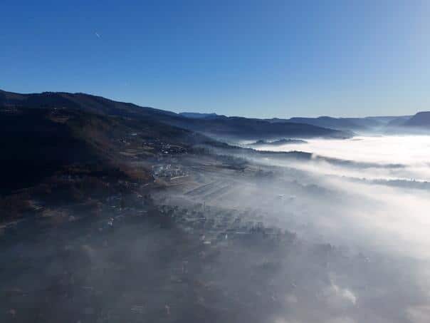 Mostly cloudy in BiH with weaker rain and snow on the mountains