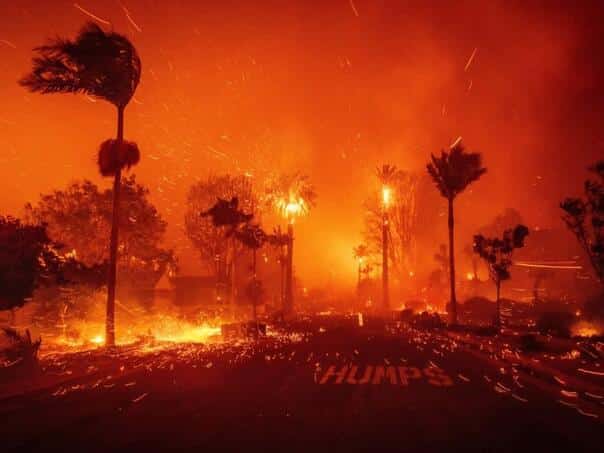 Damage from the fire in Los Angeles is estimated at up to 275 billion dollars
