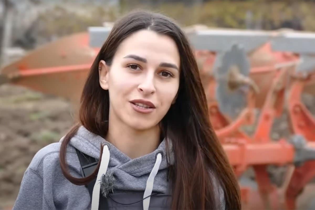 In the morning at the university, in the afternoon in the field: They say she is more capable than the boys in the village