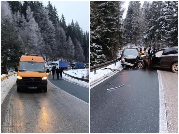 Serious accident near Olov, traffic completely stopped
