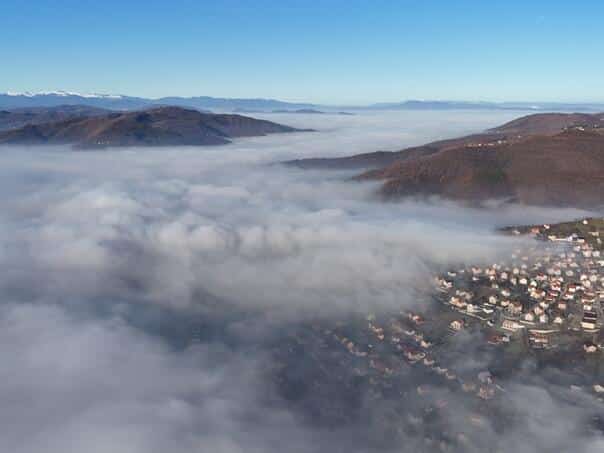 In the Canton of Sarajevo, the episode “Warning” was cancelled, the air quality is currently good