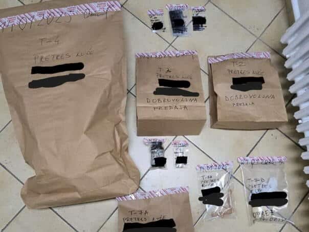 In Mostar, drugs and explosives were found during a search of a residential building