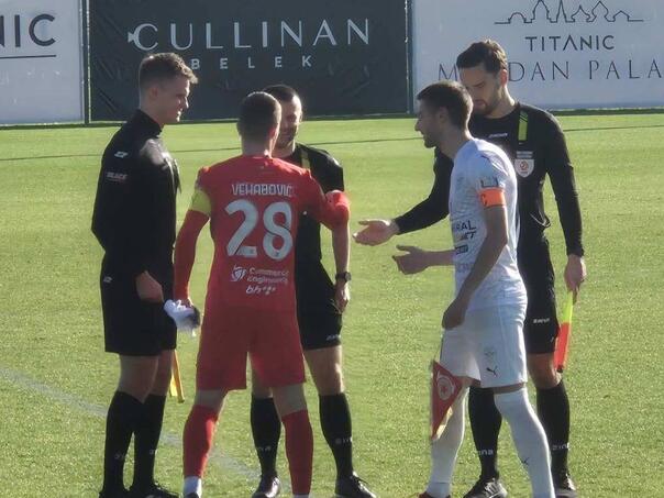 Velež took the lead, then lost to Železničar in Antalya