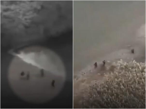 VIDEO: The border conflicts Mexican cartel and the American border police