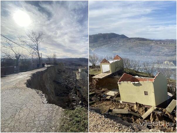 Vijesti.ba in Ugljevik: Citizens in fear, endangered houses, for all the curve mine!