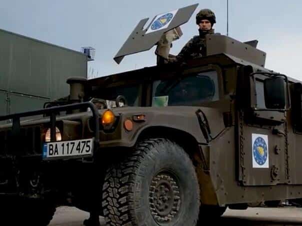 The Eufora vehicle was involved in a collision near Prijedor