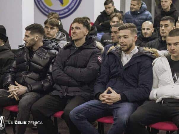 Due to illness, Zaimović was prevented from calling the football player Čelik tonight