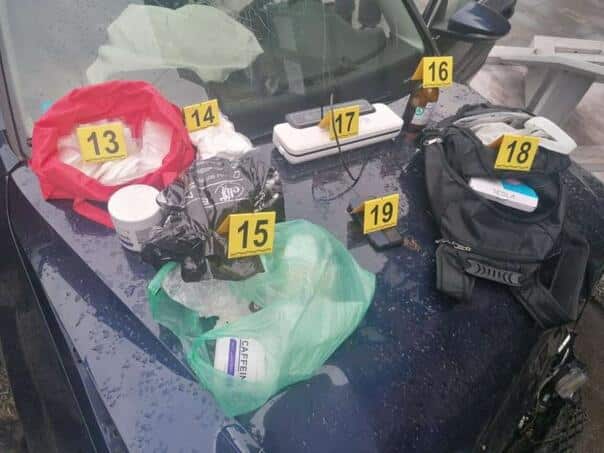 Zeničanin tried to get into the police so they took over over 2.5 kg of drugs