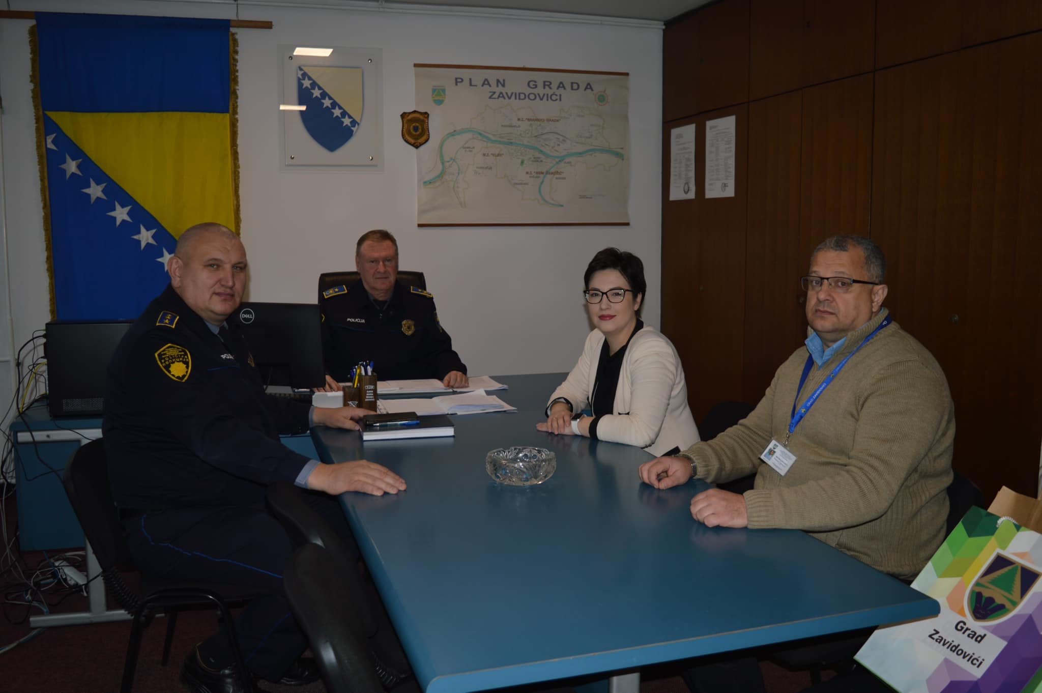 Mayor Zavidović: Effective work to greater safety