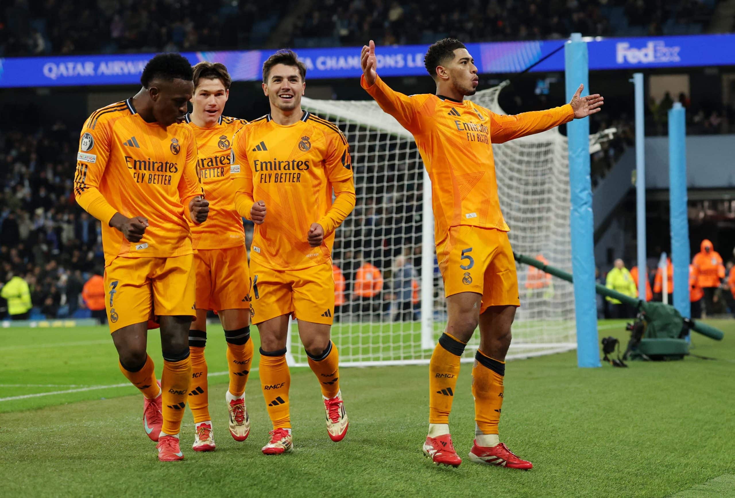 A wonderful reversal of Real against City, see the goals