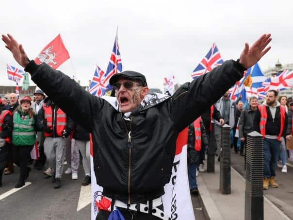 Buran day in London: right-wing protests and controsup against racism