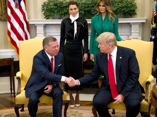 The Jordan King rejected Trump’s idea of ​​moving Palestinians, comes to the White House