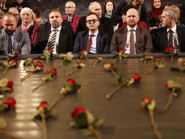 Commemorative session in Sarajevo, recording to killed and wounded citizens in the siege period