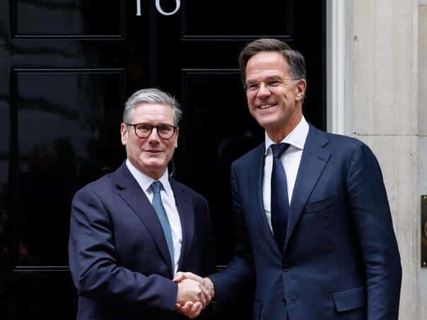 EU leaders meet with Starmer and Rutte to discuss defense challenges
