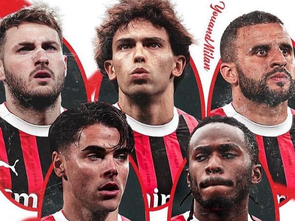Milan brought four reinforcements in the last day of the transitional deadline