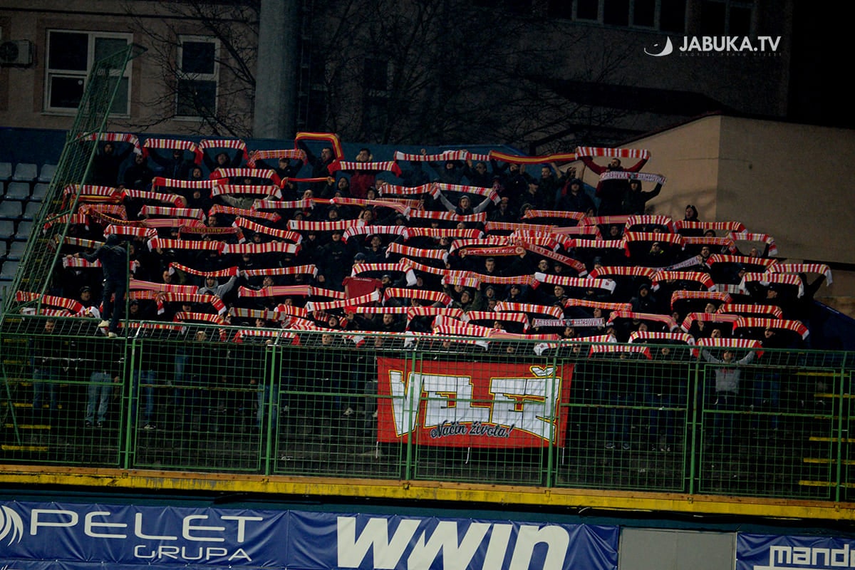 Forbidden Arrival of visiting fans on the match Zrinjski – Velež