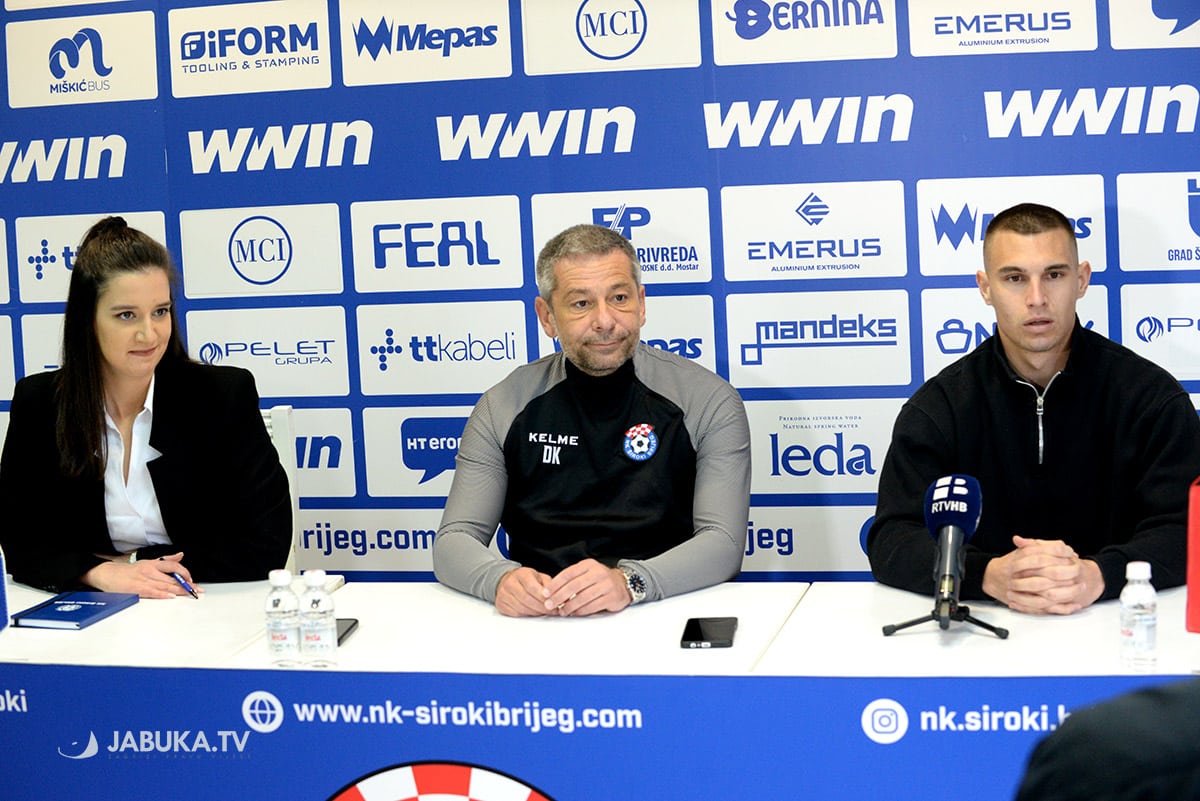 Široki Brijeg against Gošk: “The atmosphere is great, we all strive for the same goal”